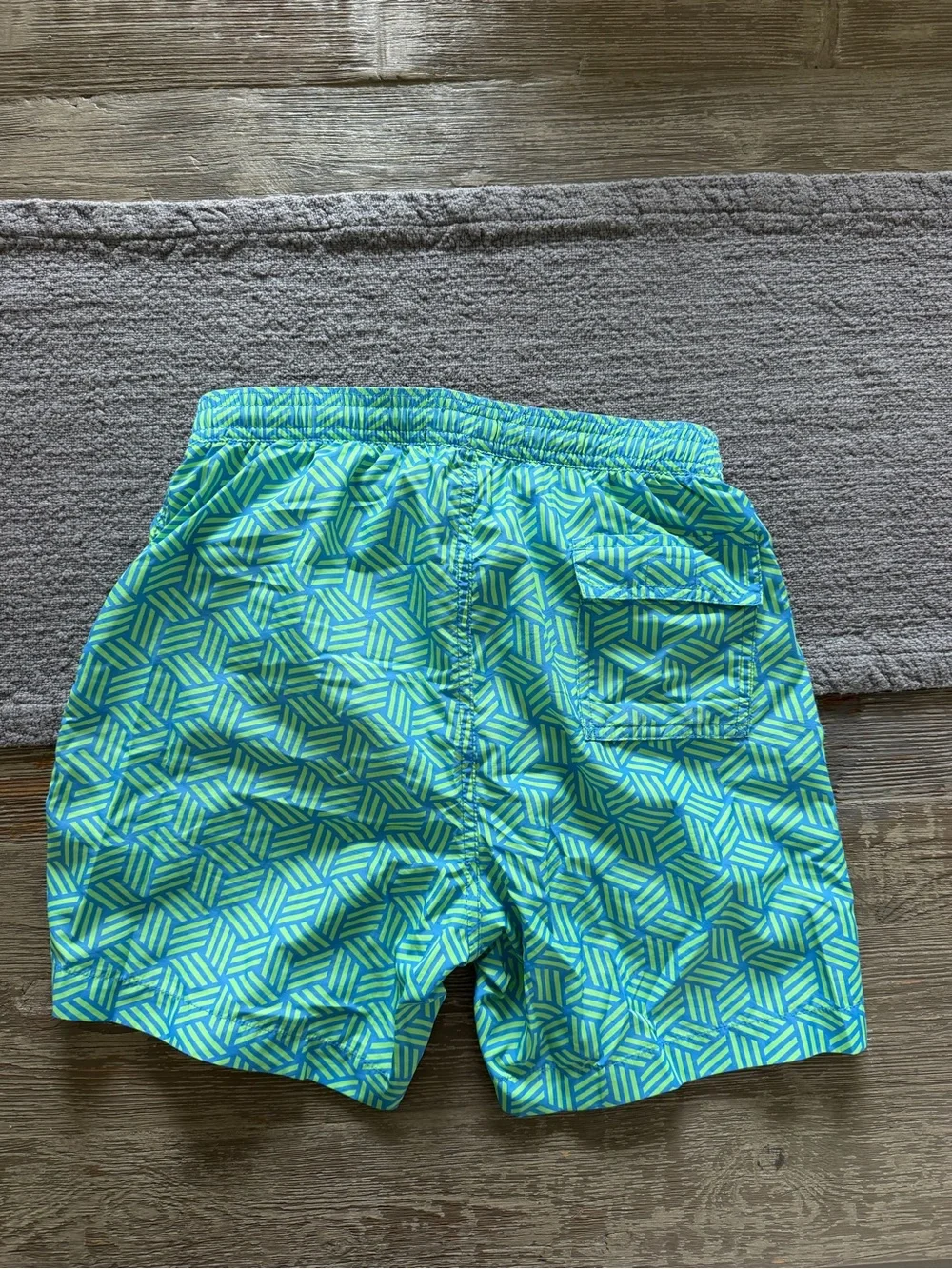 Psycho Bunny Boys’ Swim Trunks & Graphic Tee, and Columbia Rash Guard